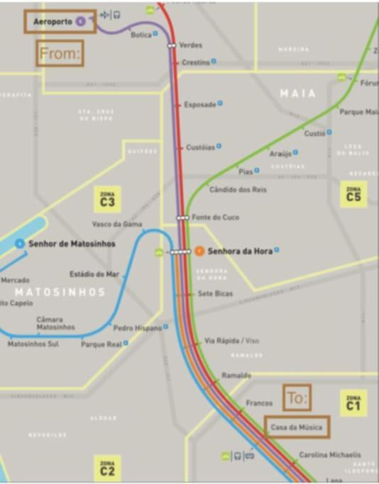 波尔图Boavista Premium With Ac, Terrace- Parking ,Supermarket And Metro T3公寓 外观 照片
