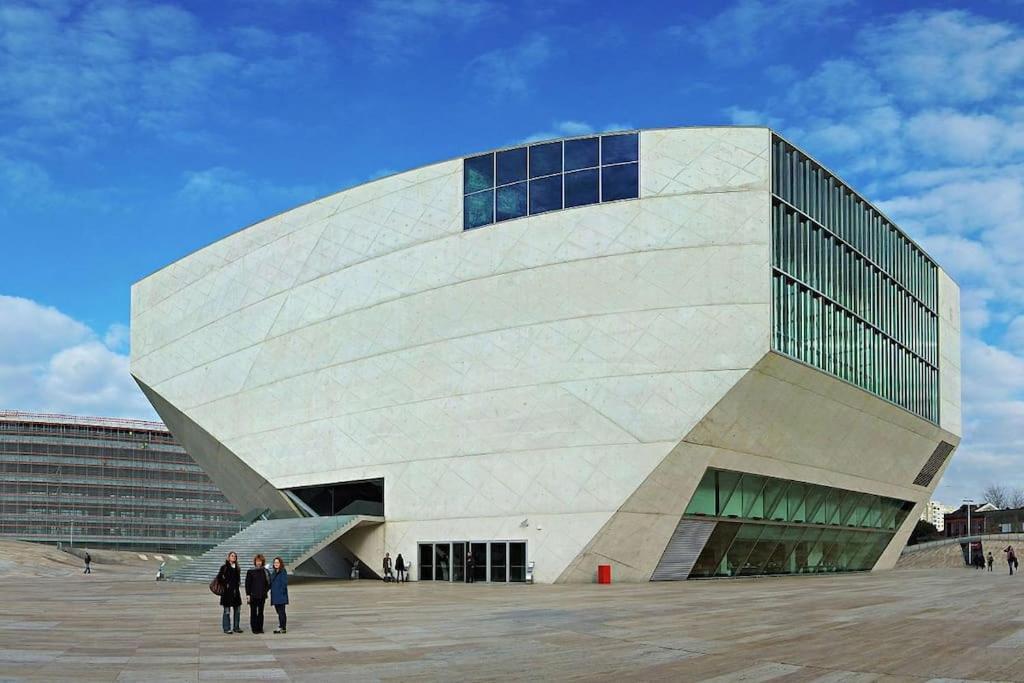 波尔图Boavista Premium With Ac, Terrace- Parking ,Supermarket And Metro T3公寓 外观 照片