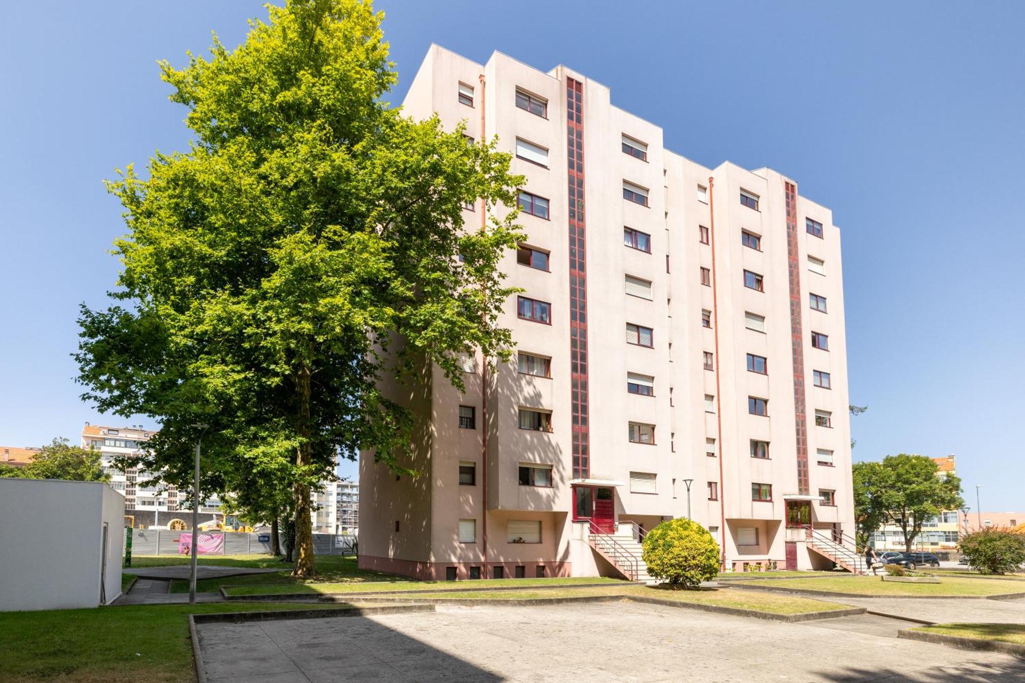 波尔图Boavista Premium With Ac, Terrace- Parking ,Supermarket And Metro T3公寓 外观 照片